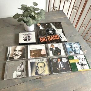 Big Bands CD Collection Dean Martin Jimmy Durante Al Jolson Rod Stewart & More